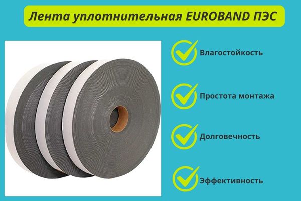 Лента уплотнительная Euroband фото